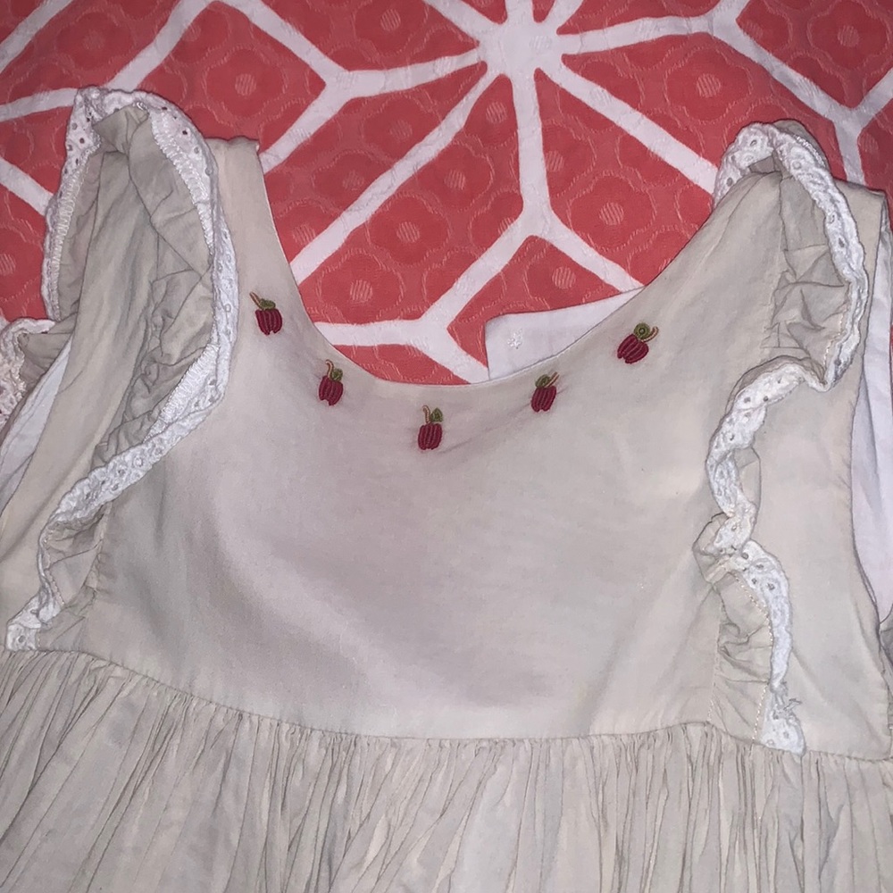 W.D. Wolf apple dress 2t